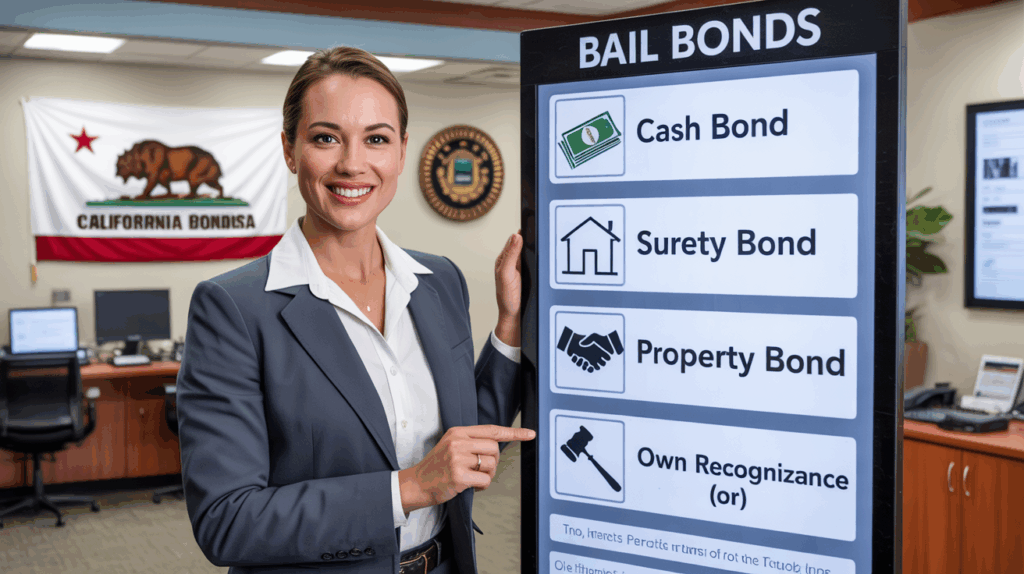 Bail Bond Types California